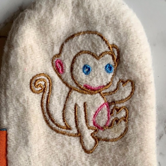 mimiTENS Baby Mittens (MONKEY) Size baby -18 months - Picture 3 of 9